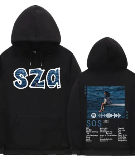 SZA Music Album SOS Graphic Hoodie