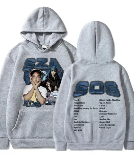 SZA Music Album SOS Graphic Hoodie